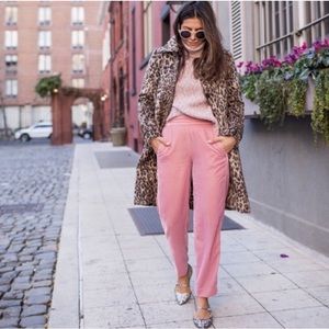 *NWT Jcrew snow leopard topcoat Sz 0